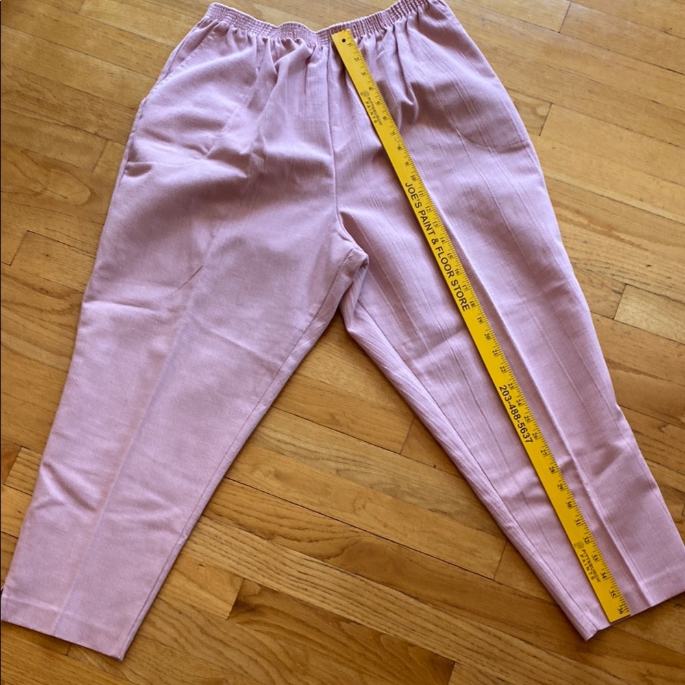 Blair Pink Ankle-Length Cropped Pants